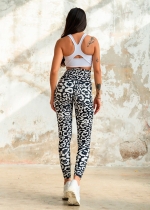 B&W leopard leggings