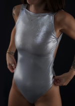 Veronica Silver Bodysuit (Capsule Collection)
