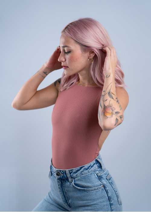 Body Verónica rosa palo Canalé