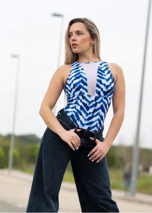 Nahir marine skin Bodysuit (Recycled)