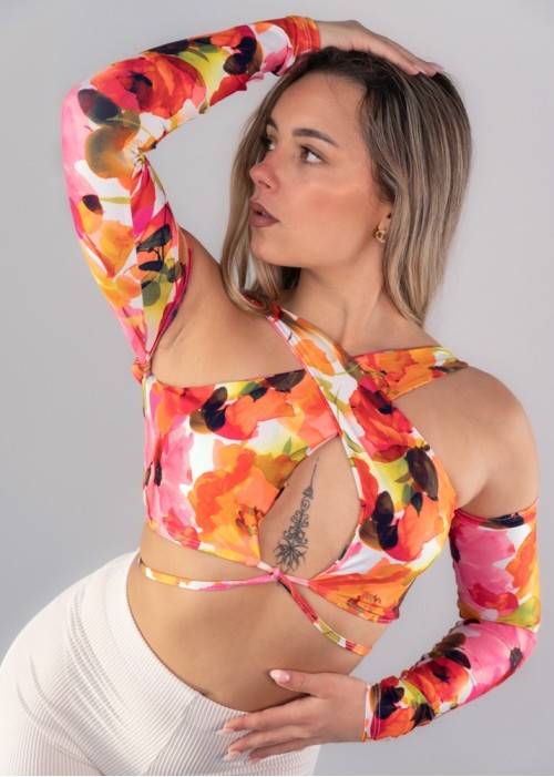 Amazon blossom garden top (recycled)