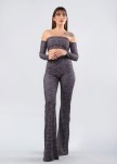 Mosaic flared pants (recycled)