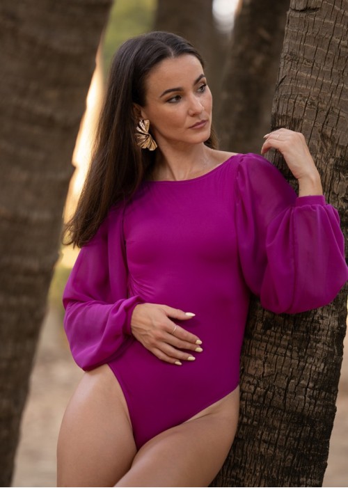 Judith bougainvillea bodysuit
